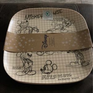 Mickey bamboo plates